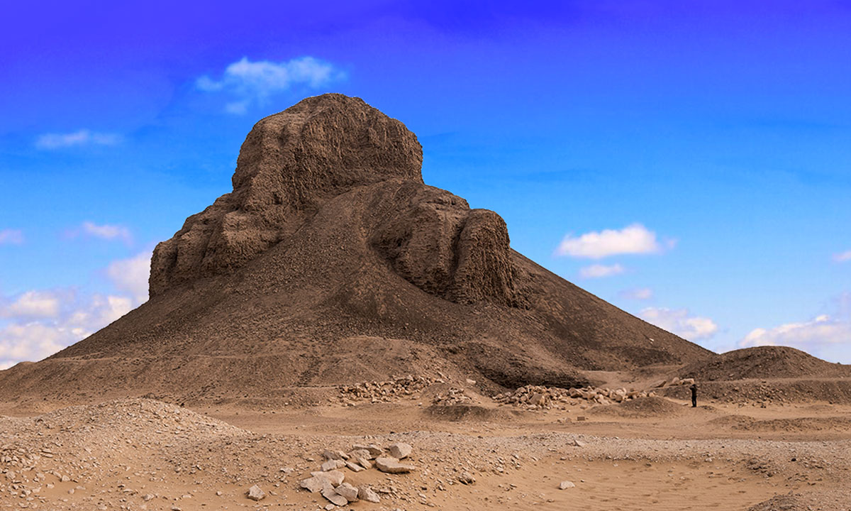 The Black Pyramid of Amenemhat III At Dahshur Facts - Egypt Tours